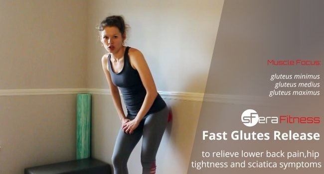 Do-It-Anywhere Glutes Release to Relieve Lower Back Pain and Tightness 