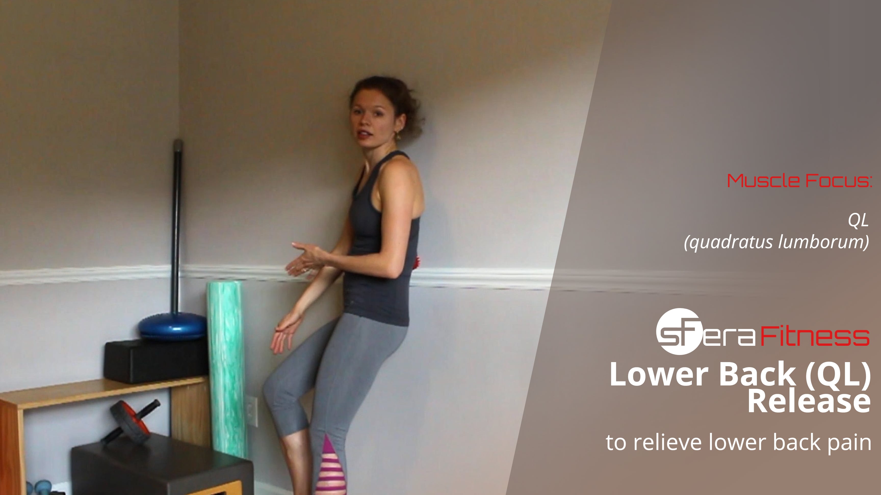 Standing QL Release to Relieve Lower Back Pain