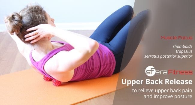 Upper Back Pain Relief Using Trigger Point Release 