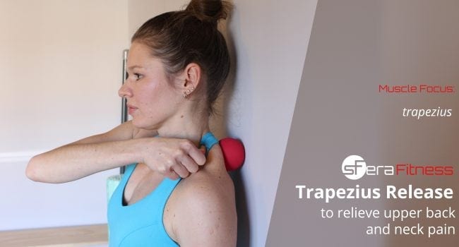 Fast Trapezius Trigger Point Release to Relieve Upper Back and Neck Pain 