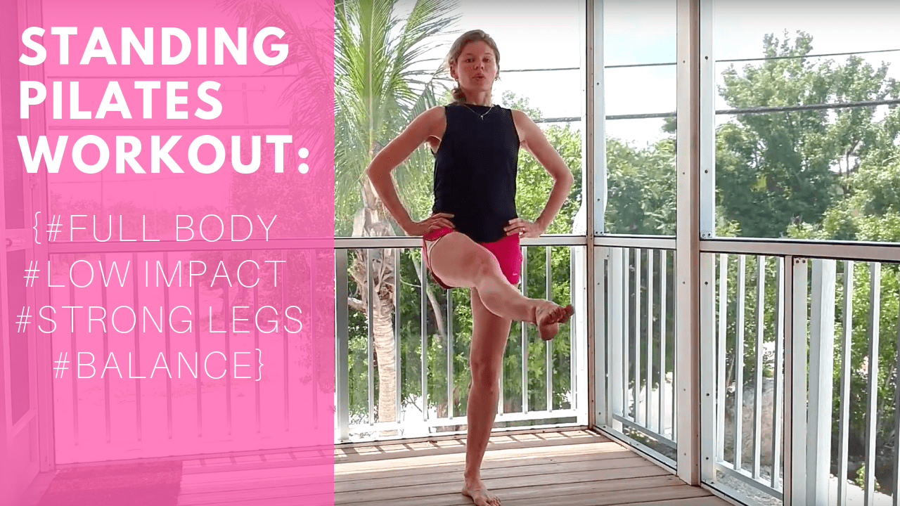 Standing Pilates Workout Video for Full Body- Beginner/Intermediate