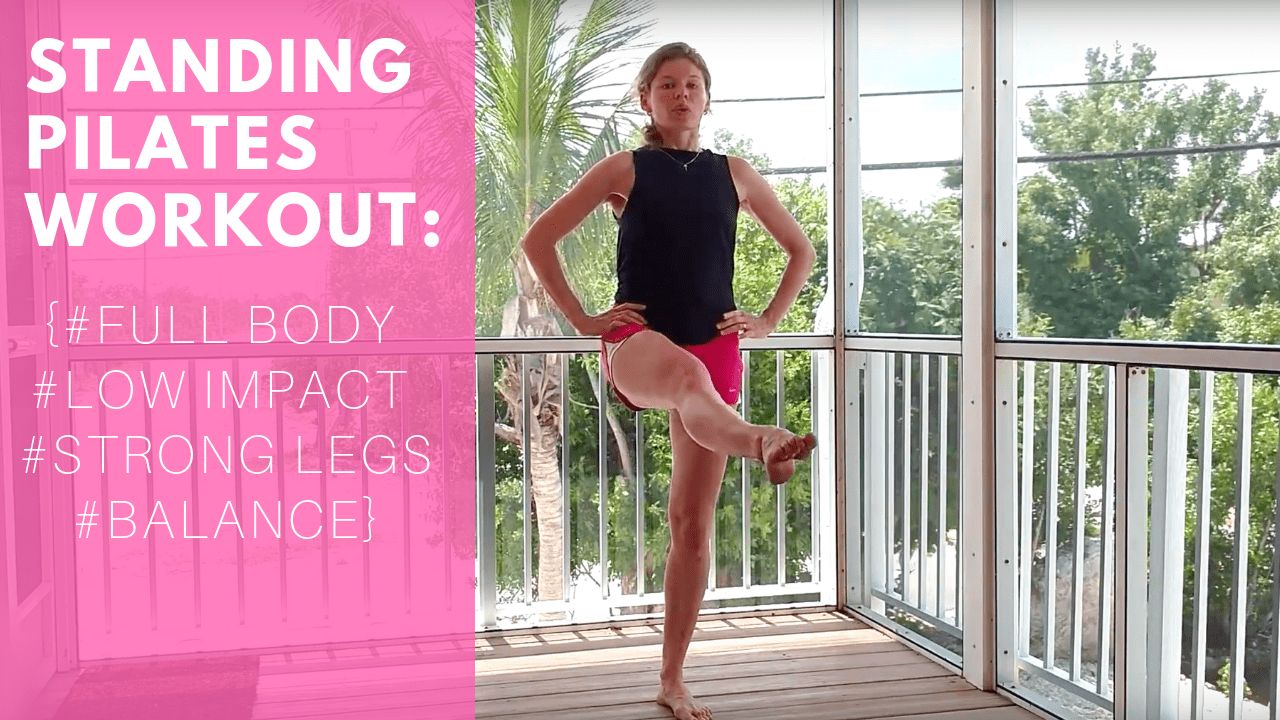 Standing Pilates Workout Video for Full Body- Beginner