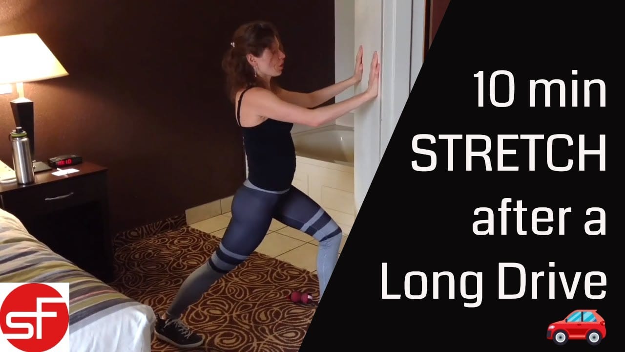 Stretch and Release Muscles after a Long Drive: Back, Hips and Shoulders